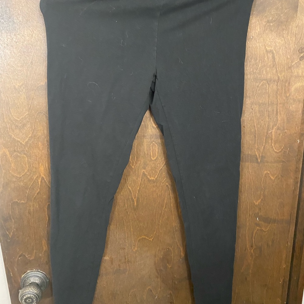 4) Four no boundaries (size 3-5) smll black leggings - Picture 10 of 13